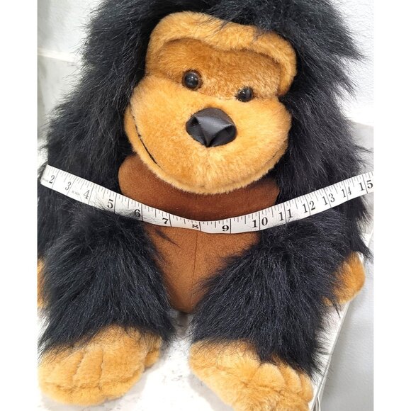 Large Soft Plush 14" Sitting Gorilla Stuffed Animal by Toy Factory - Picture 10 of 10